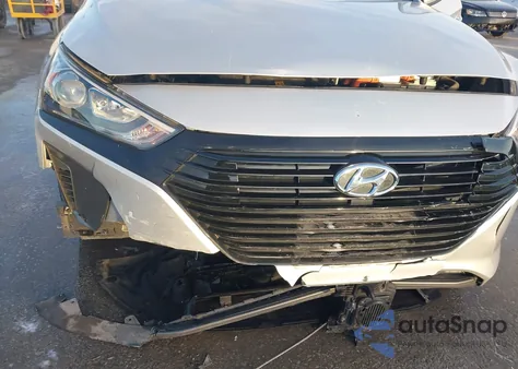 2019 Hyundai Ioniq Hybrid Blue z USA, uszkodzony, nr VIN KMHC65LCXKU113914